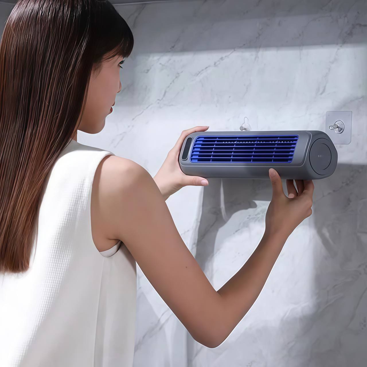 Portable Wireless Charging Air Conditioner – USB Rechargeable Mini AC for Home, Office, Dorm