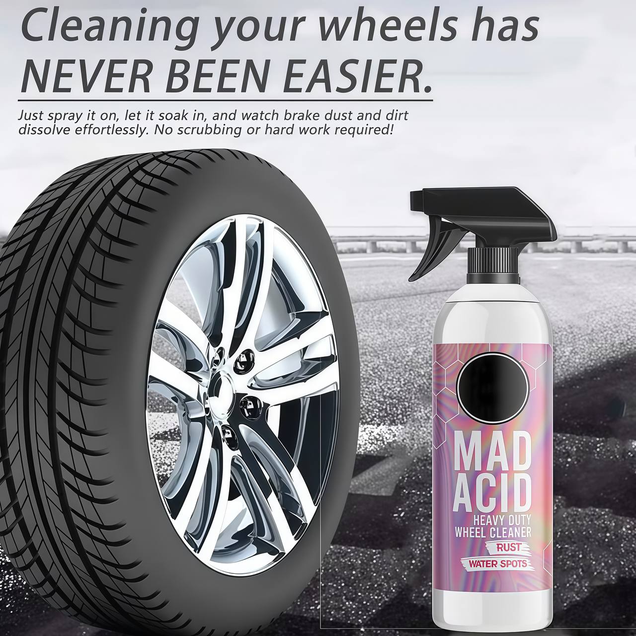 Heavy Duty Wheel Rust And Water Spot Cleaner