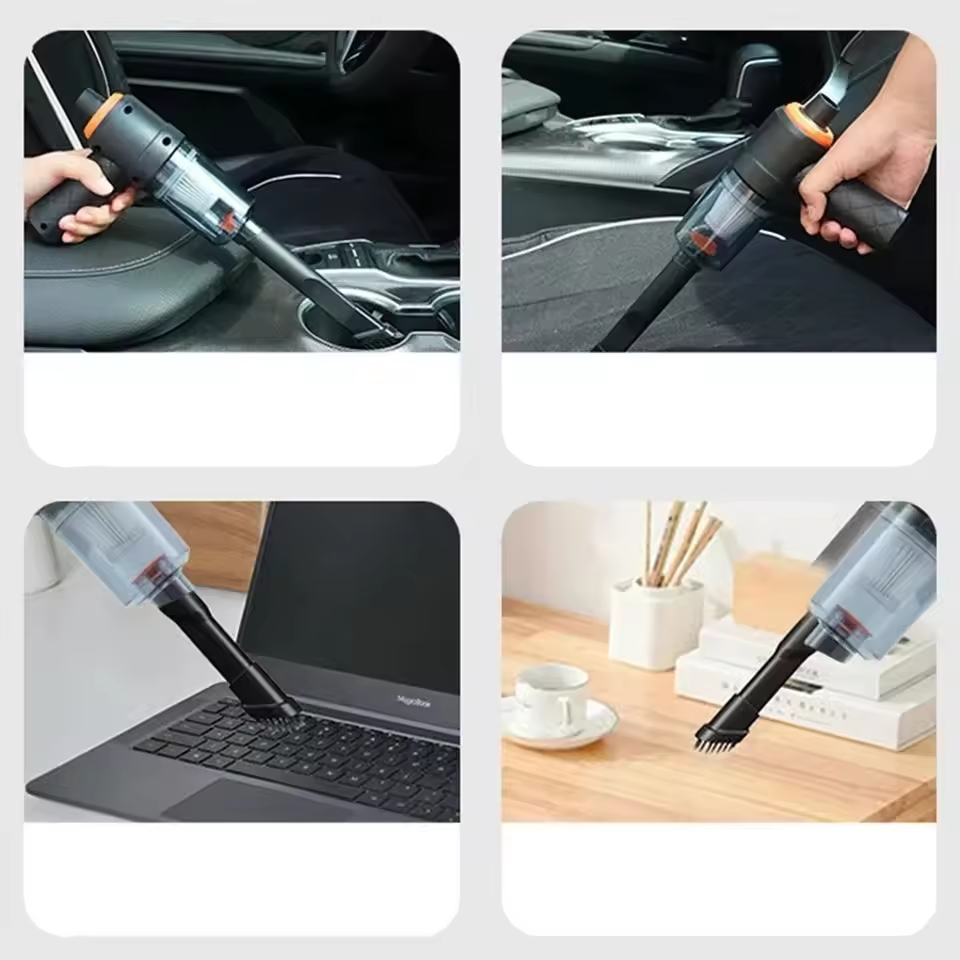 BOLTHUT™ Cordless Handheld Car Vacuum — 9000Pa, Washable Filter
