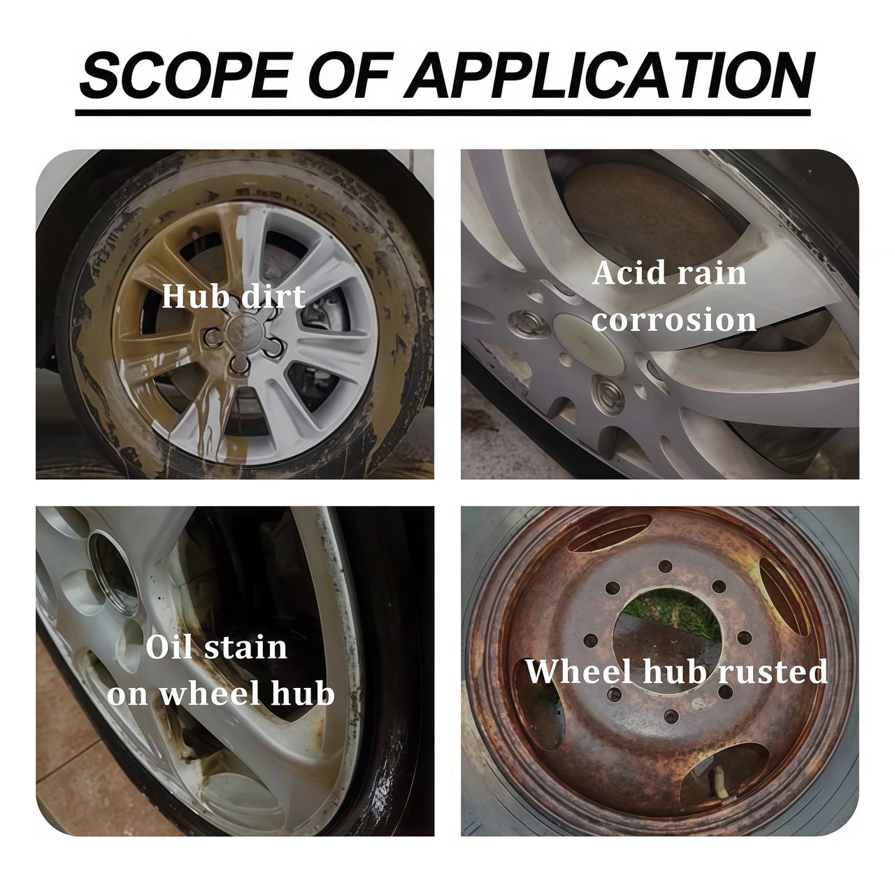 Heavy Duty Wheel Rust And Water Spot Cleaner