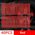 BOLTHUT™ Reflective Wheel Rim Strips — 40-Piece Glow Kit, Red