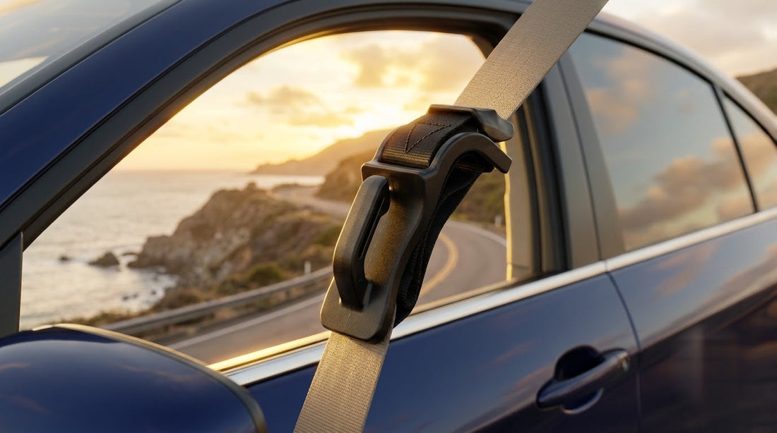 BOLTHUT™ Pregnancy Seat Belt Adjuster — Eases Lap-Belt Pressure Off Your Bump