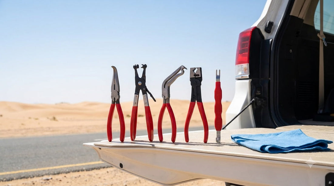 BOLTHUT™ Hose Clamp Pliers Set — 5-Piece Auto Disconnect & Trim Removal Kit