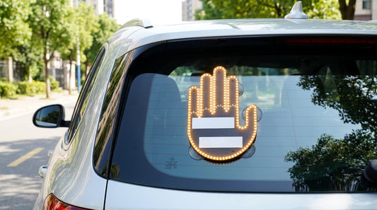 BOLTHUT™ LED Hand Gesture Light — Rear Window Sign With Remote