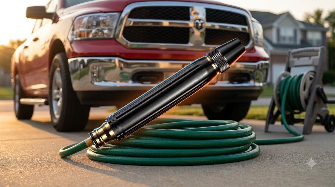 BOLTHUT™ High Pressure Hose Nozzle — Metal Jet Wand for Car Wash