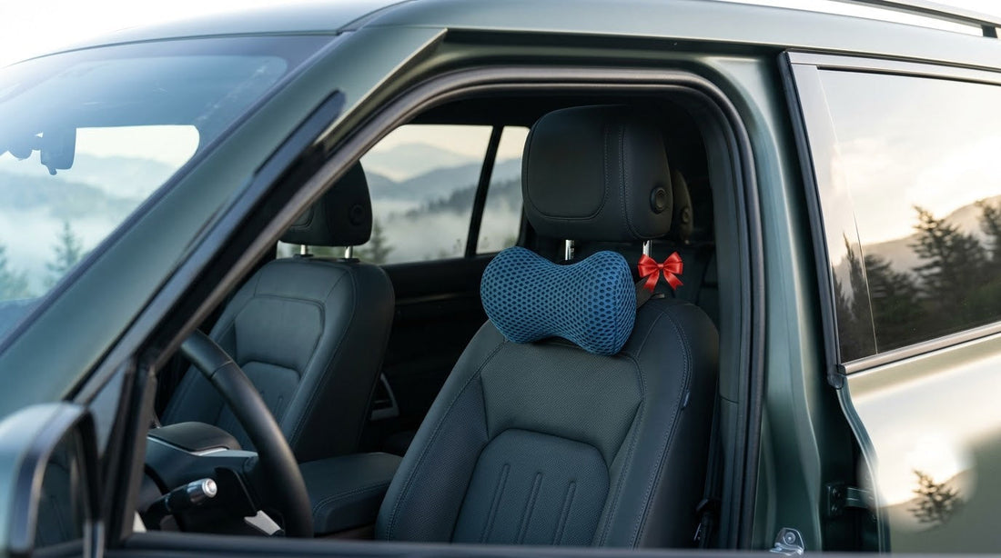 BOLTHUT™ Memory Foam Lumbar Pillow — 4D Mesh Back Support