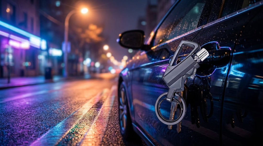 BOLTHUT™ Keychain Match Lighter — Windproof Refillable Flint