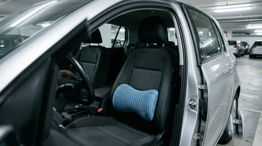 BOLTHUT™ Memory Foam Lumbar Pillow — 4D Mesh Back Support