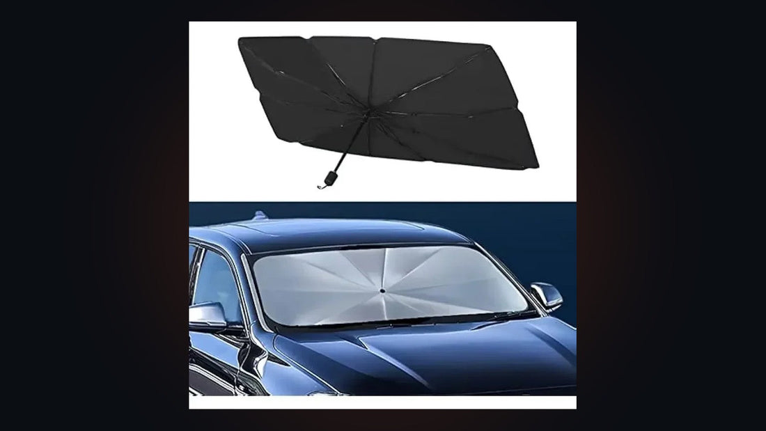 BOLTHUT™ Windshield Sun Shade Umbrella — Folds Flat, Blocks the Heat in Seconds