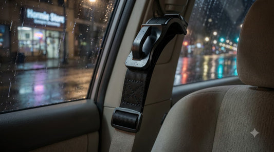 BOLTHUT™ Pregnancy Seat Belt Adjuster — Eases Lap-Belt Pressure Off Your Bump