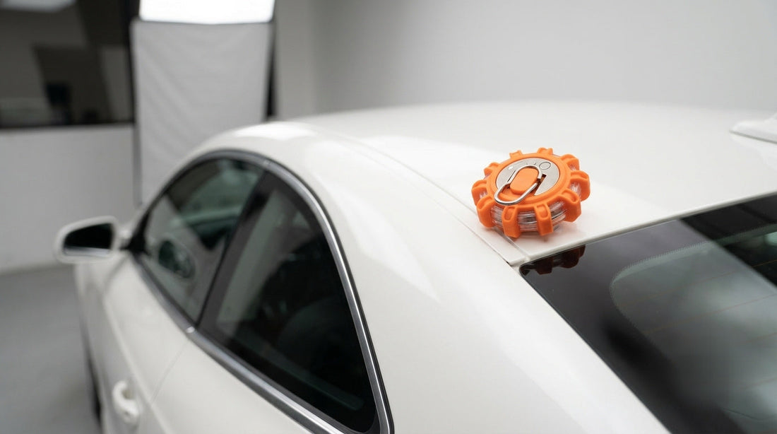 BOLTHUT™ LED Road Flares — Magnetic Emergency Beacon 3-Pack