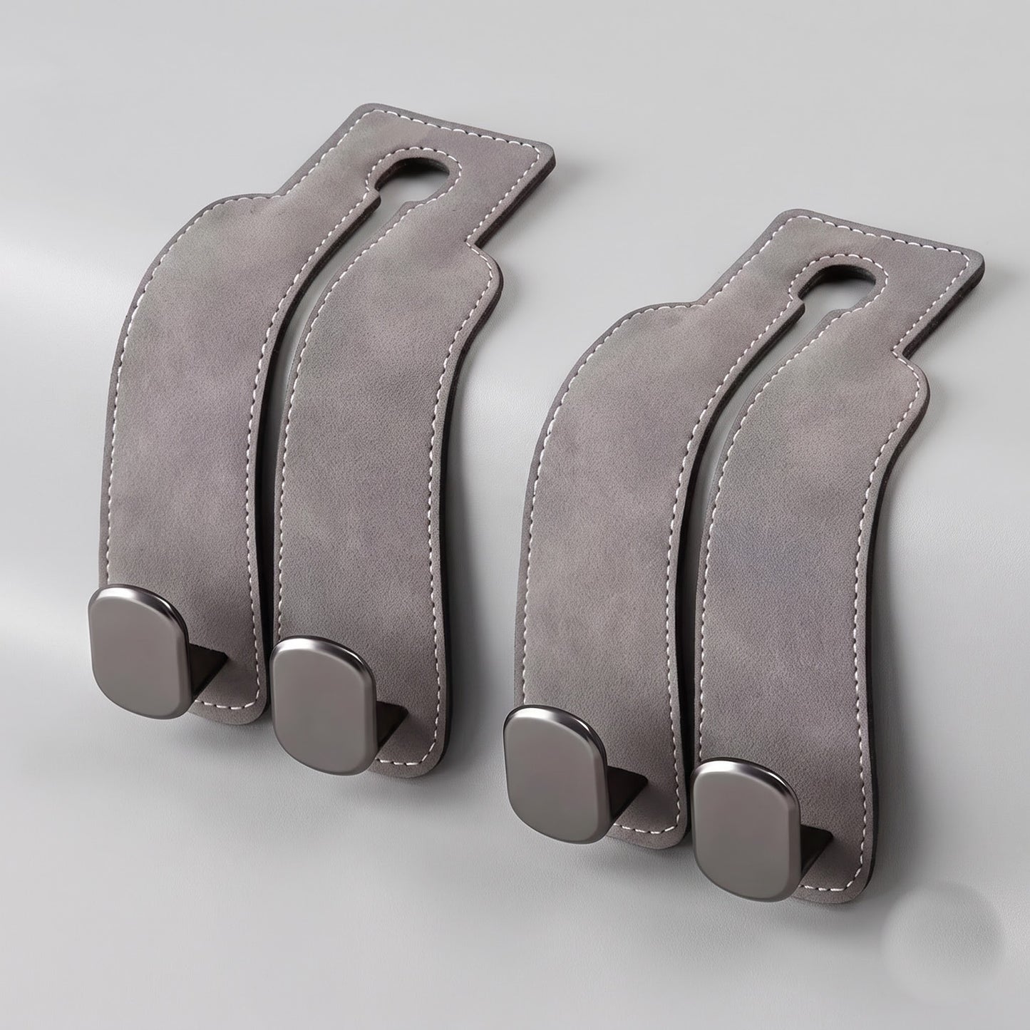 BOLTHUT Leather Car Headrest Hooks - 1