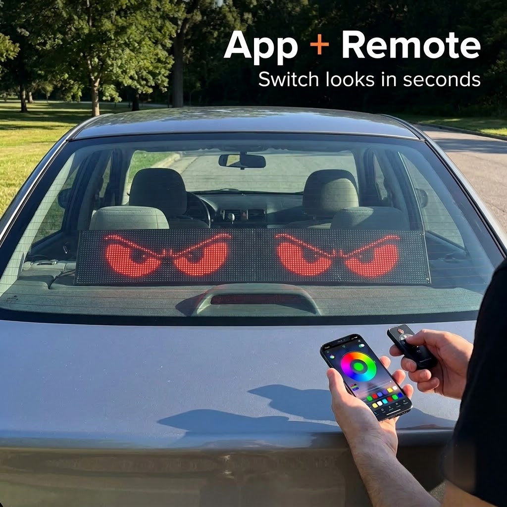 BOLTHUT RGB LED Car Eyes - 10