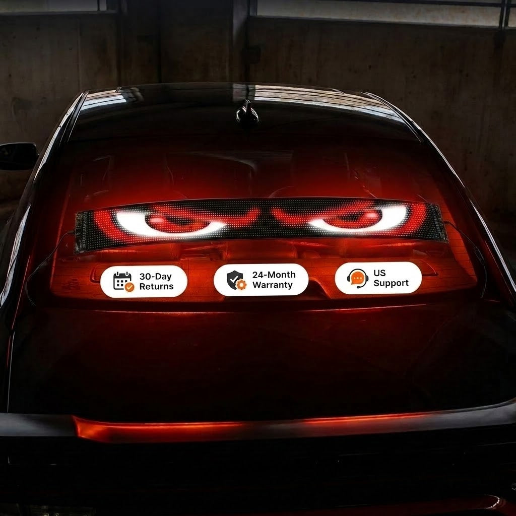 BOLTHUT RGB LED Car Eyes - 12