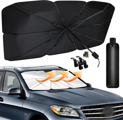BOLTHUT™ Windshield Sun Shade Umbrella — Folds Flat, Blocks the Heat in Seconds - 1