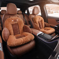 BOLTHUT™ Plush Bear Car Seat Cushion — Cozy One-Piece Winter Comfort - 1