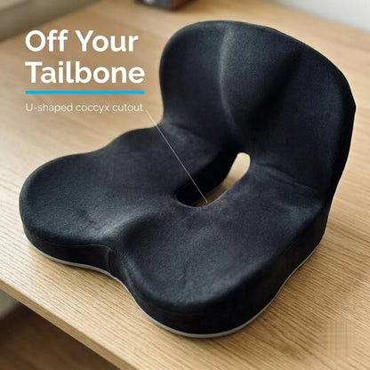 BOLTHUT Memory Foam Seat Cushion - 2