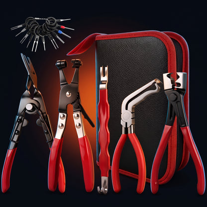 BOLTHUT™ Hose Clamp Pliers Set — 5-Piece Auto Disconnect & Trim Removal Kit - 2