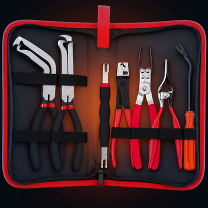 BOLTHUT™ Hose Clamp Pliers Set — 5-Piece Auto Disconnect & Trim Removal Kit - 3