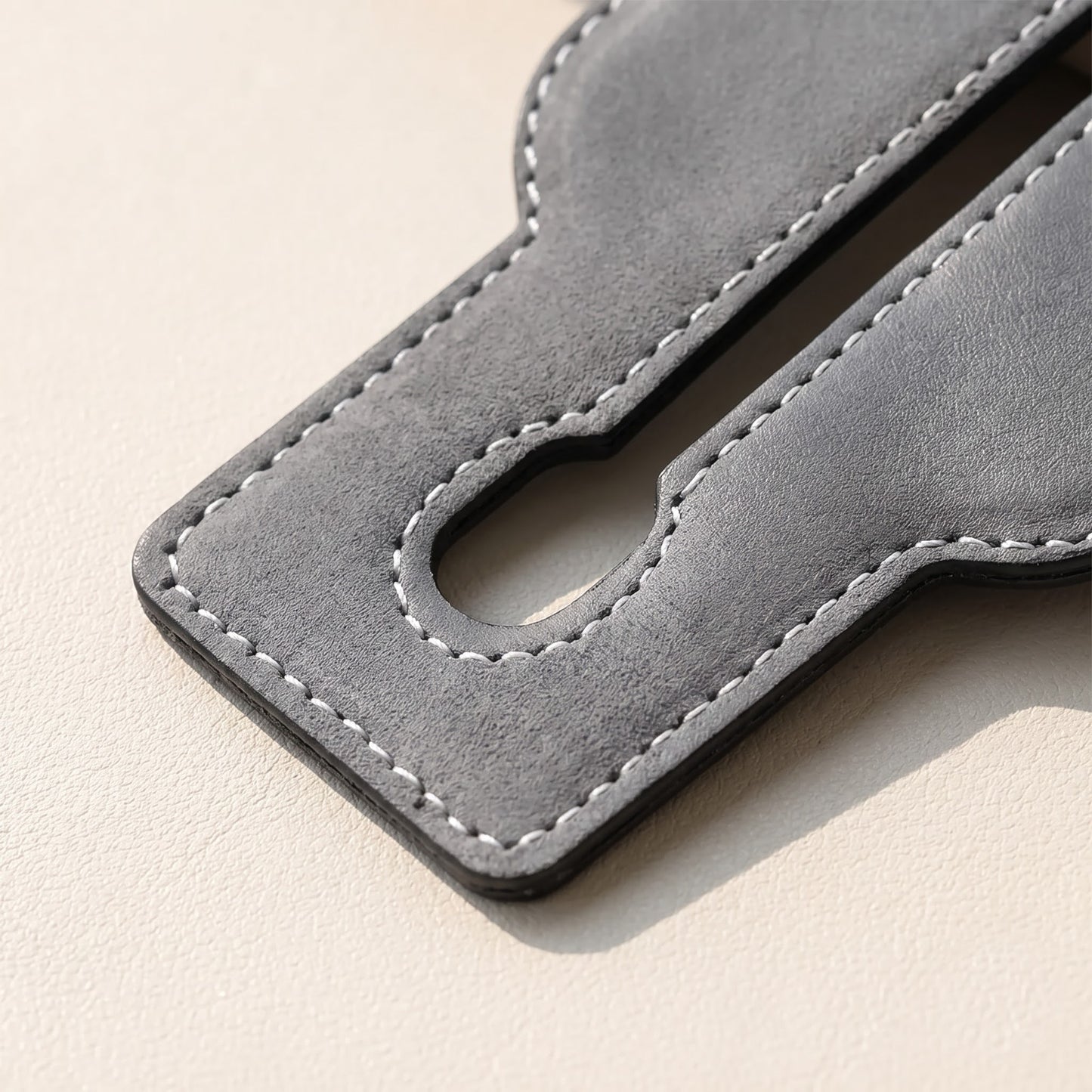 BOLTHUT Leather Car Headrest Hooks - 4