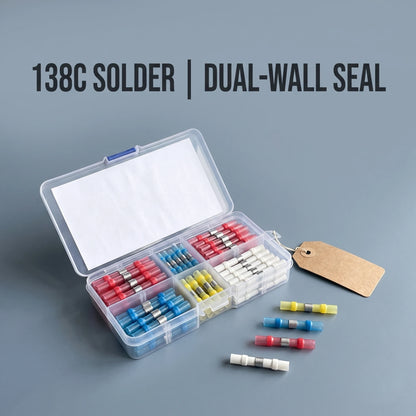 BOLTHUT™ Solder Seal Wire Connectors — Heat-Shrink, Water-Resistant - 5