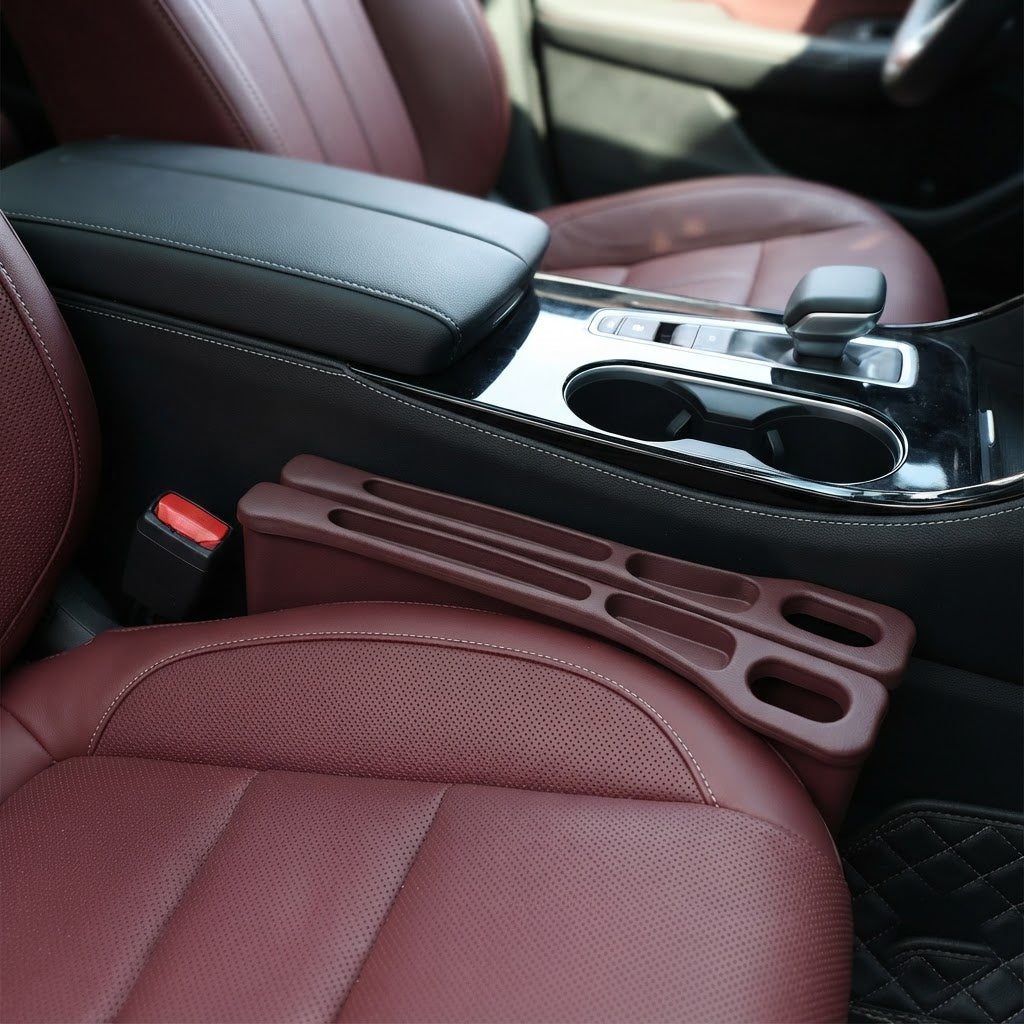 BOLTHUT™ Car Seat Gap Filler — Leather-Look Console Organizer, 2-Pack - 6