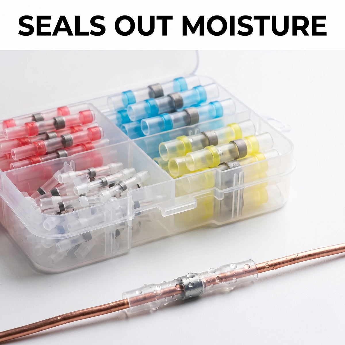 BOLTHUT™ Solder Seal Wire Connectors — Heat-Shrink, Water-Resistant - 6