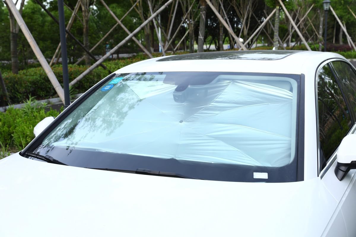 BOLTHUT™ Windshield Sun Shade Umbrella — Folds Flat, Blocks the Heat in Seconds - 7