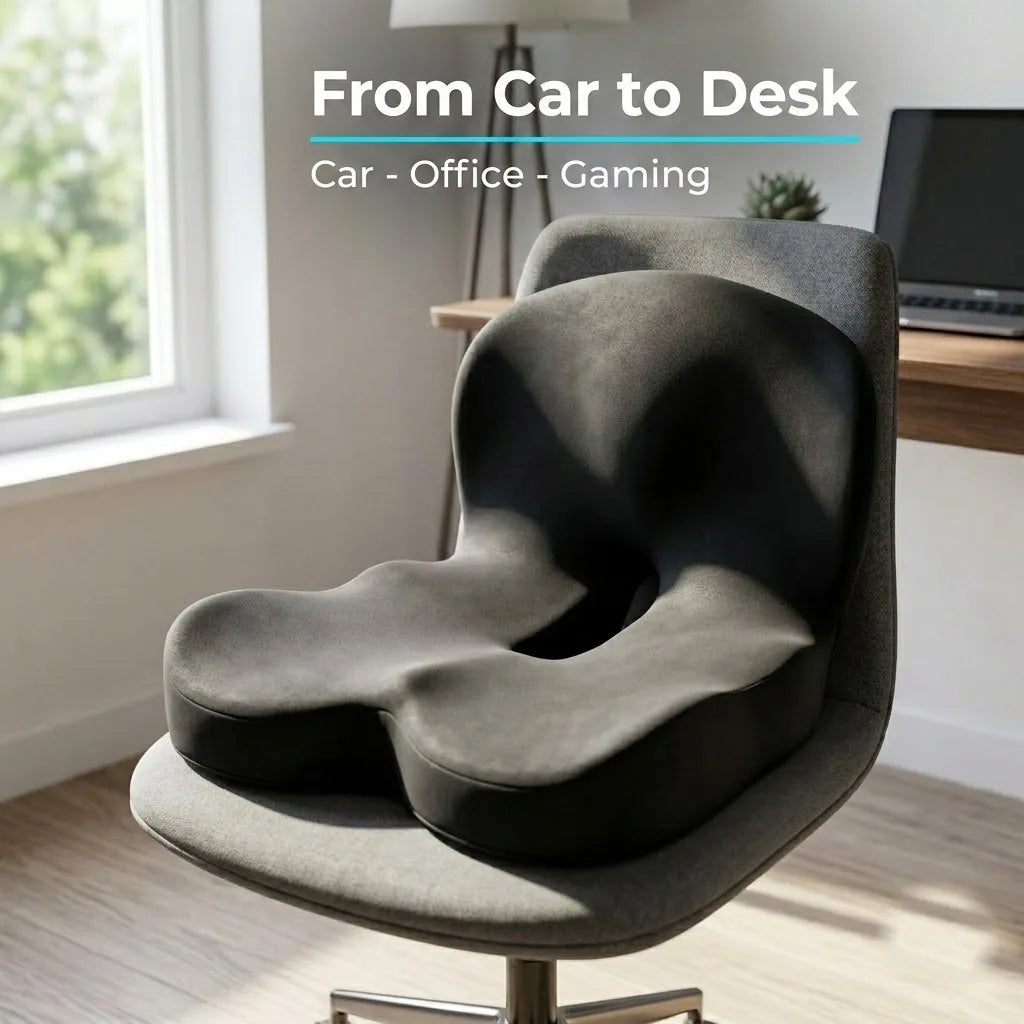BOLTHUT Memory Foam Seat Cushion - 6
