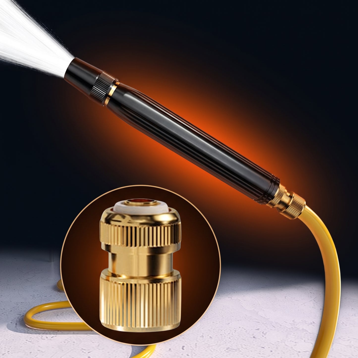 BOLTHUT™ High Pressure Hose Nozzle — Metal Jet Wand for Car Wash - 6