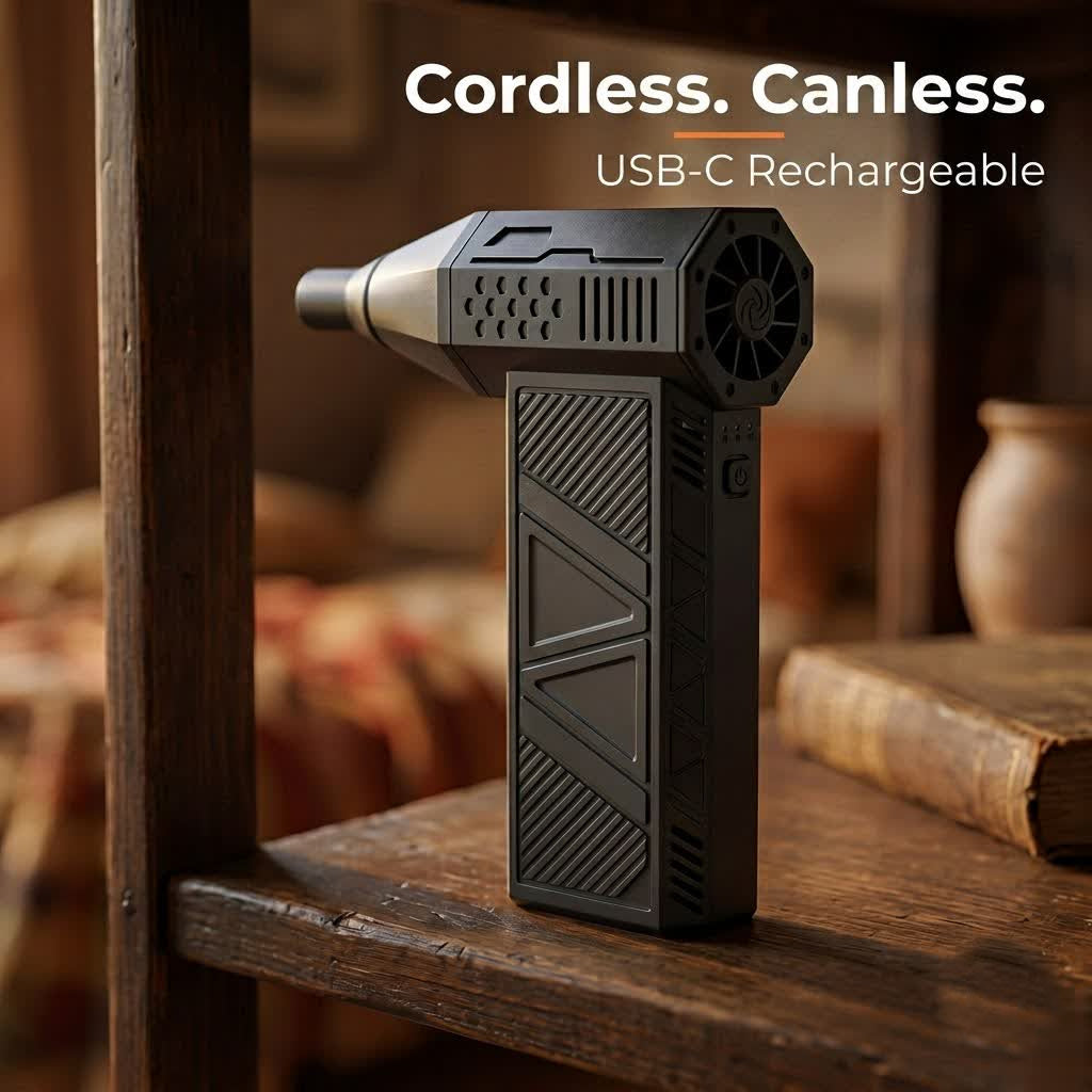 BOLTHUT™ Cordless Air Duster Blower — 130,000 RPM Turbo, 4 Speeds - 7