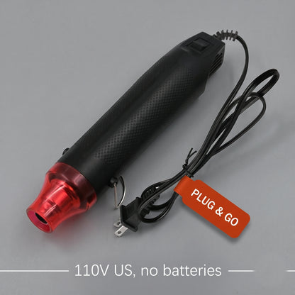 BOLTHUT™ Mini Heat Gun — Controlled Heat for Heat-Shrink & Solder Connectors - 8