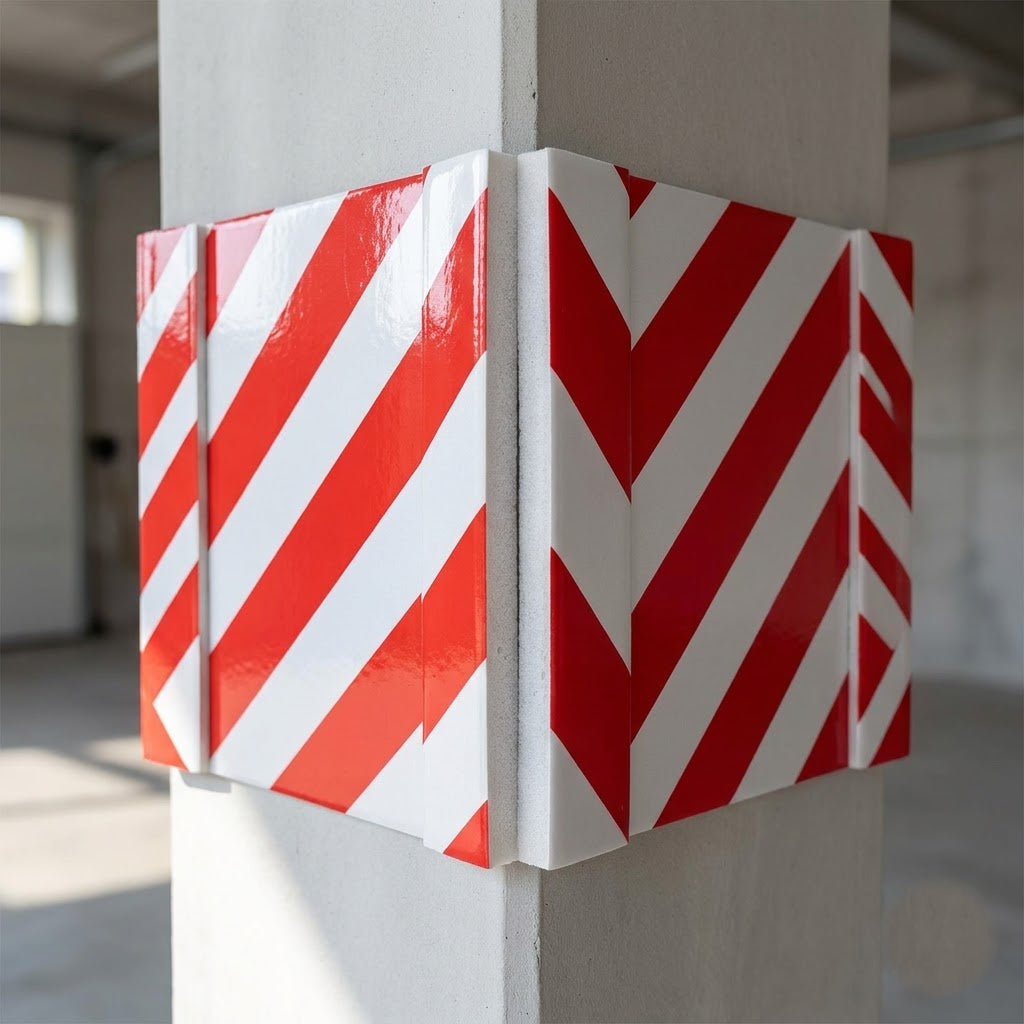 BOLTHUT Garage Wall Protector — Reflective Foam Corner Guard - 4