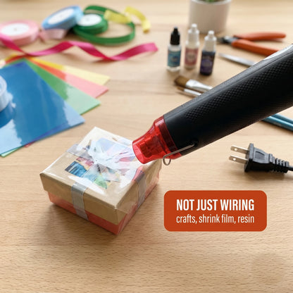 BOLTHUT™ Mini Heat Gun — Controlled Heat for Heat-Shrink & Solder Connectors - 9