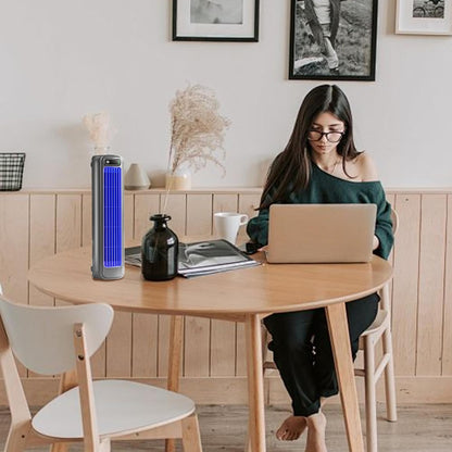 BOLTHUT™ Cordless Tower Fan — Quiet Rechargeable Personal Cooling