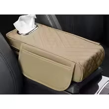 Car Arm Cushion Box with Tissue Box