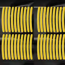 FlashRim™ – 40PCS Color Glow Reflective Strips