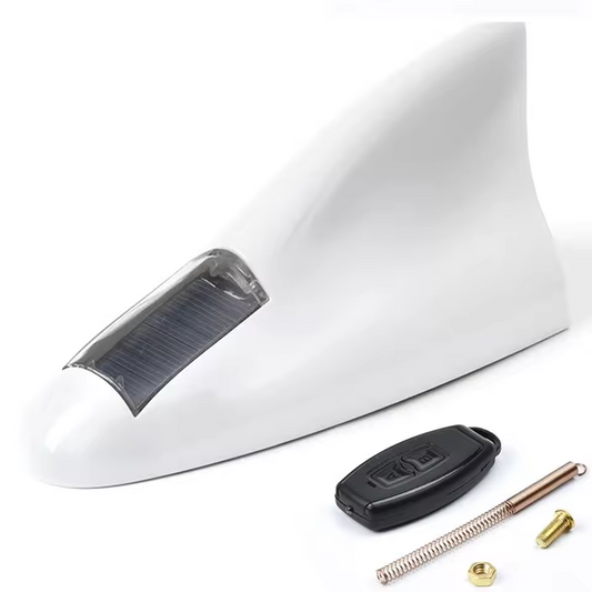 Solar Power LED Shark Fin Car Roof Antenna