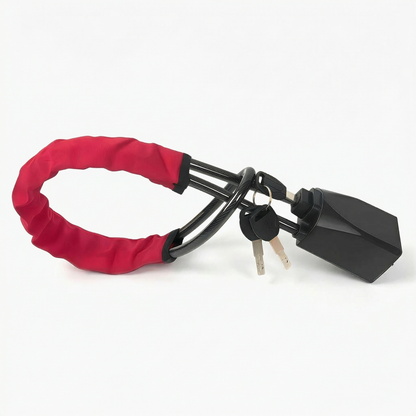BOLTHUT™ Heavy-Duty Anti-Theft Chain Lock — Sleeved, 2 Keys