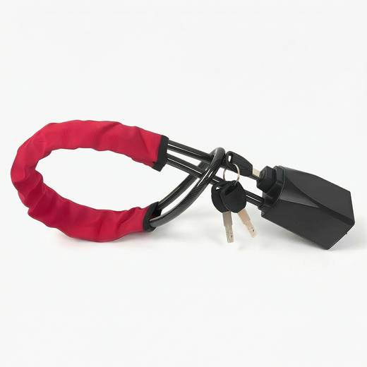 BOLTHUT™ Heavy-Duty Anti-Theft Chain Lock — Sleeved, 2 Keys