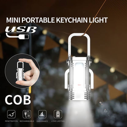 🔥 Last Day 64% OFF 🔥 1200LM Super Bright Mini Keychain Flashlight Waterproof