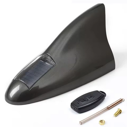 Solar Power LED Shark Fin Car Roof Antenna