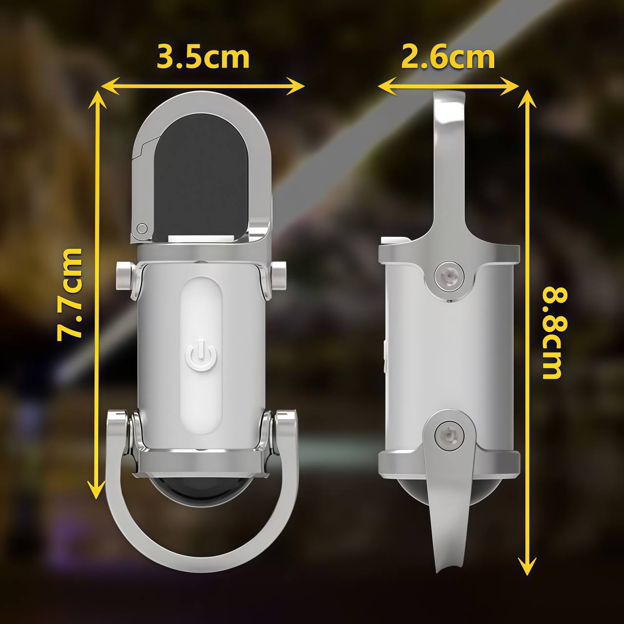 🔥 Last Day 64% OFF 🔥 1200LM Super Bright Mini Keychain Flashlight Waterproof