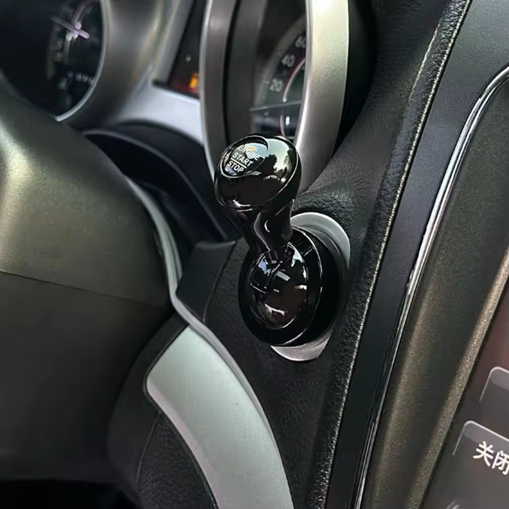  Car One-Touch Start Button with Push-to-Start Rocker Lever Car