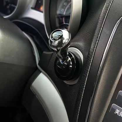  Car One-Touch Start Button with Push-to-Start Rocker Lever Car