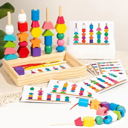 5-in-1 Montessori Wooden Toys