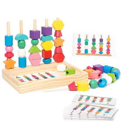 5-in-1 Montessori Wooden Toys