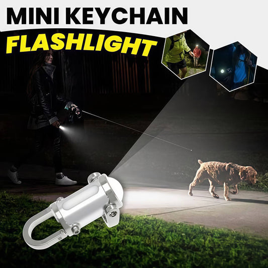 🔥 Last Day 64% OFF 🔥 1200LM Super Bright Mini Keychain Flashlight Waterproof