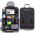 BOLTHUT™ Back Seat Organizer & Kick Mat — Tablet Holder, Multi-Pocket
