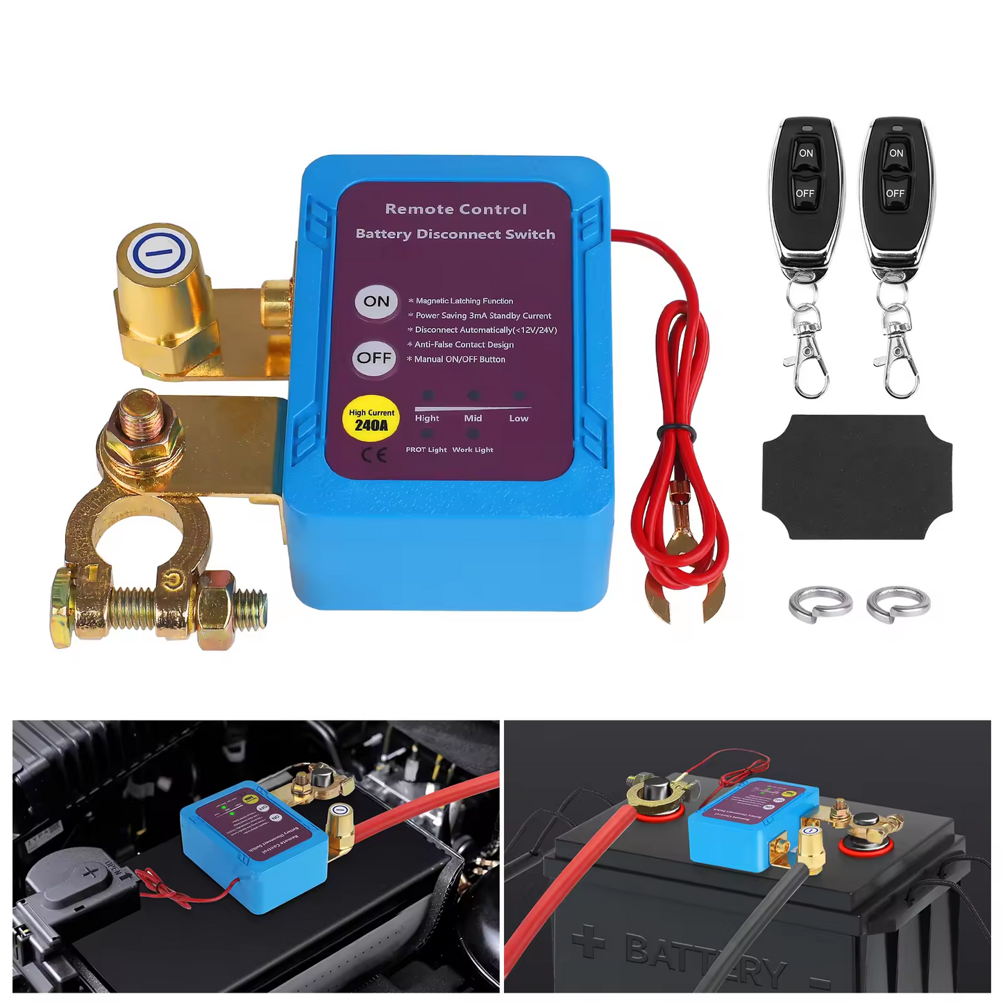 Remote Battery Disconnect Smart